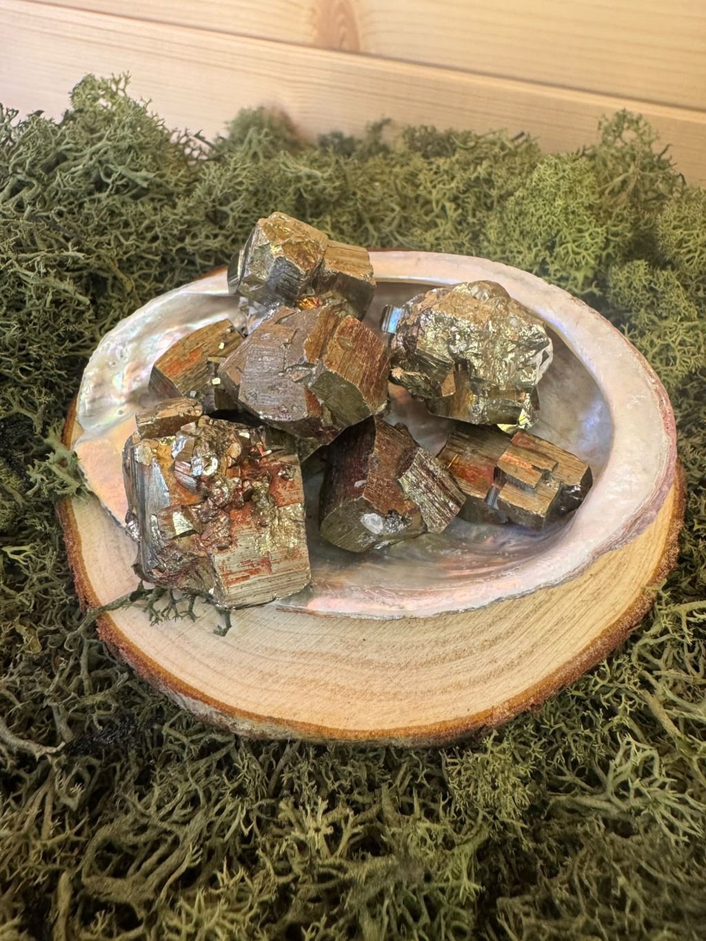 Collection of raw Hematite coated Pyrite specimens from Borieva Mine Bulgaria