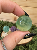 Mini Fluorite Spheres with Stands