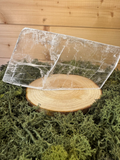True Selenite slab C 129g transparent gypsum crystal specimen